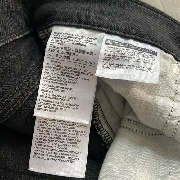Levi’s wedgie skinny jeans - Picture 5 of 5